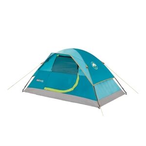 Coleman Wonder Lake Glow in the Dark Dome 4' x 7' Youth Tent, 1 Room, Teal
